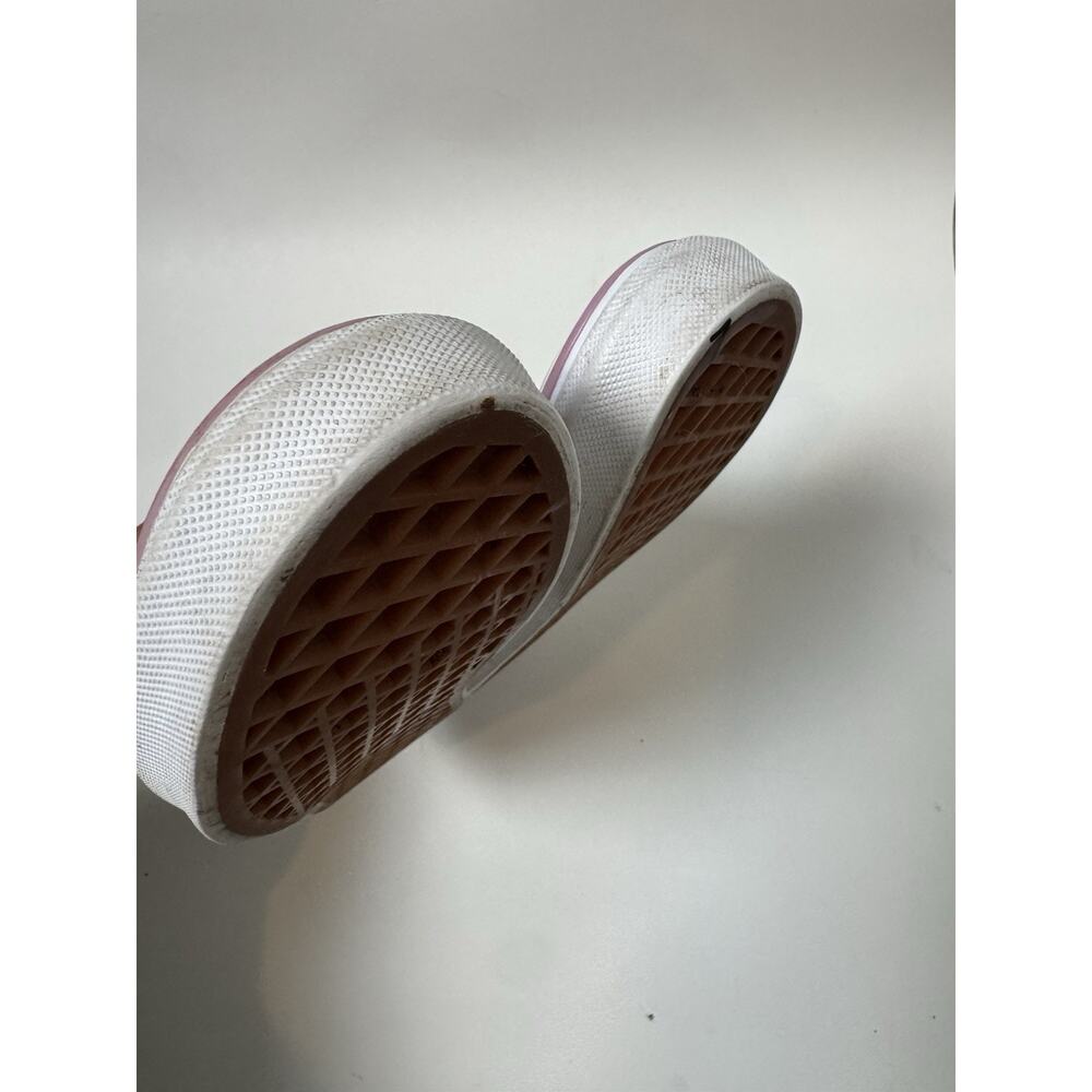 Vans Classic Slip On Kids Girls Pink Glitter Size 13.5 Sneakers Skate Shoe - Picture 5 of 8